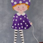 poupee-violette-pois